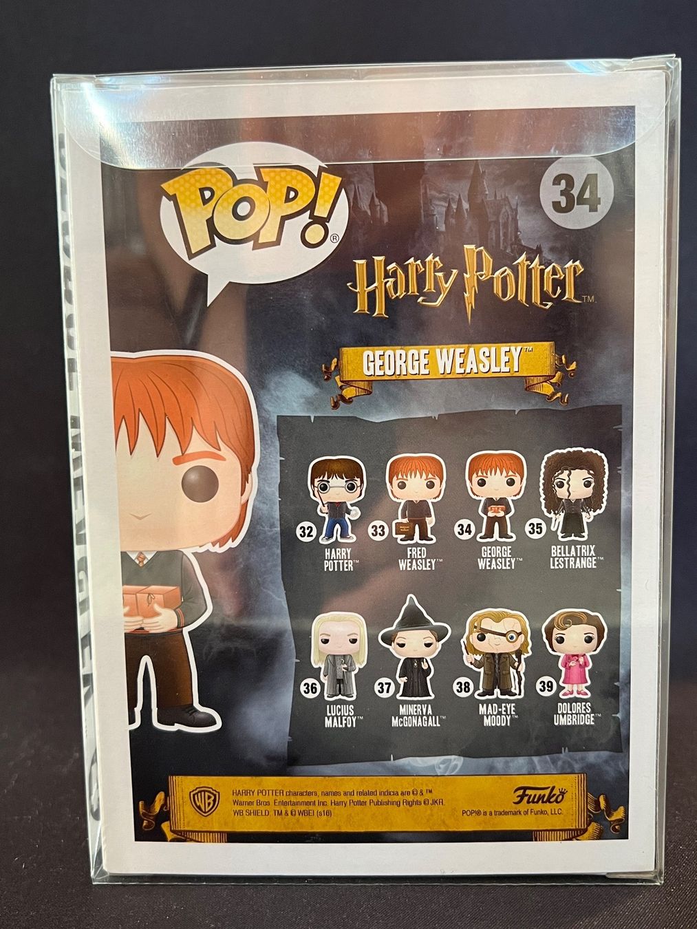 Funko Figuren: Funko POP! Harry Potter - George Weasley #34 mit Protektor – Gebraucht aus Dornach von profi-shopper 2