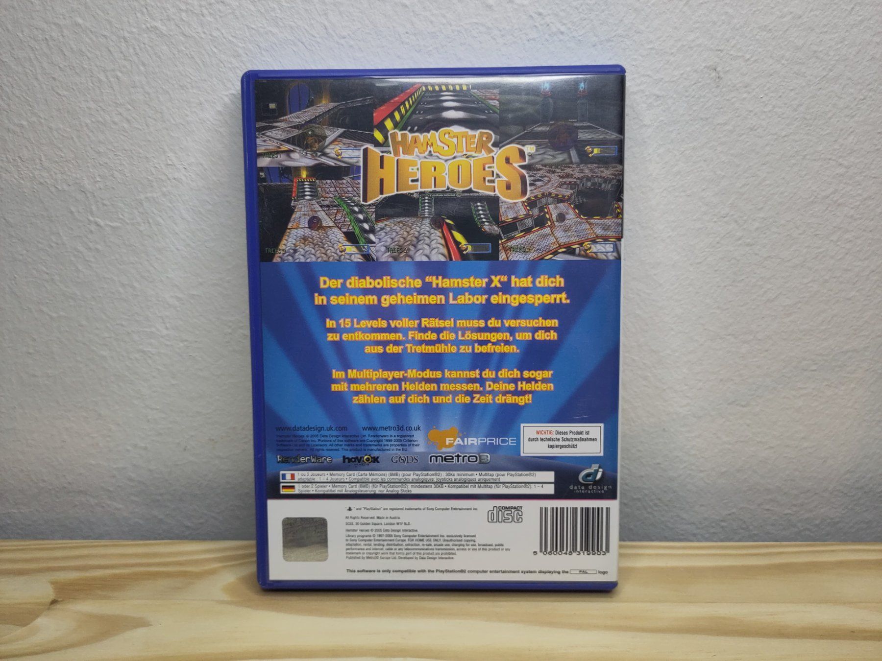 Jeux: Hamster Heroes Playstation 2 PS2 PAL CIB – D'occasion à Zug par RepTCG 1