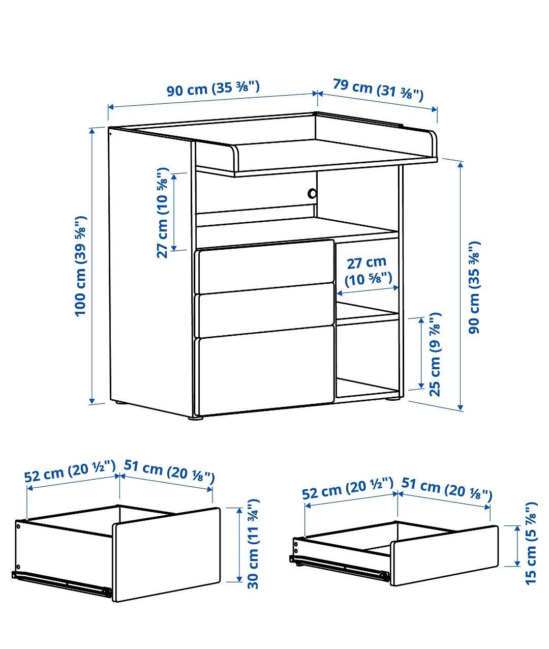 Ikea Wickeltisch & Zubehör: Praktische Wickelkommode – Gebraucht aus Eschlikon TG von kri_5lb6 5
