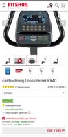 cardiostrong Crosstrainer EX40 * Fitness * Training 