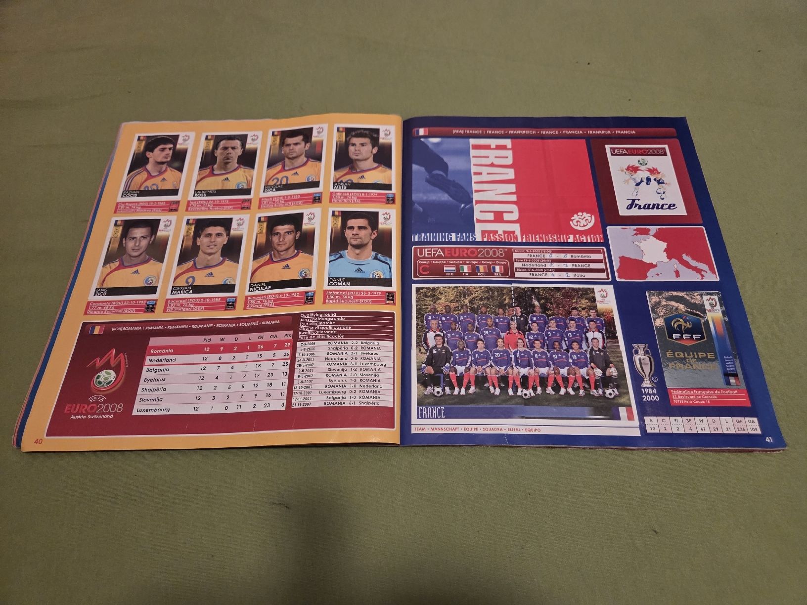 Panini Album: Panini Album EM 2008 komplett mit Poster – Usato da Embrach venduto da MamaSantos 5