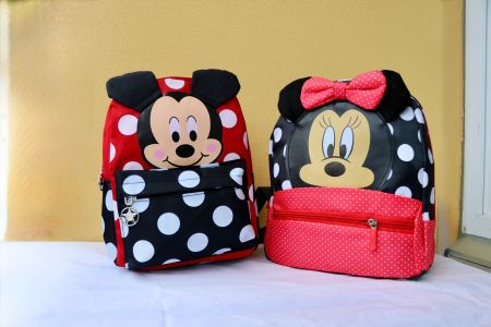 Sac à Dos Enfant Mickey Mouse & Minnie Mouse, Crèche & Mater