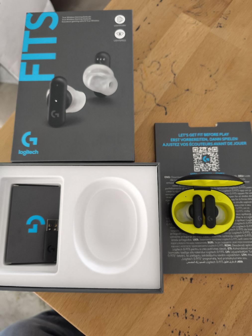 Logitech Cuffie: Logitech G FITS – Nuovo (secondo la descrizione) da Busswil BE venduto da 09p_95qg