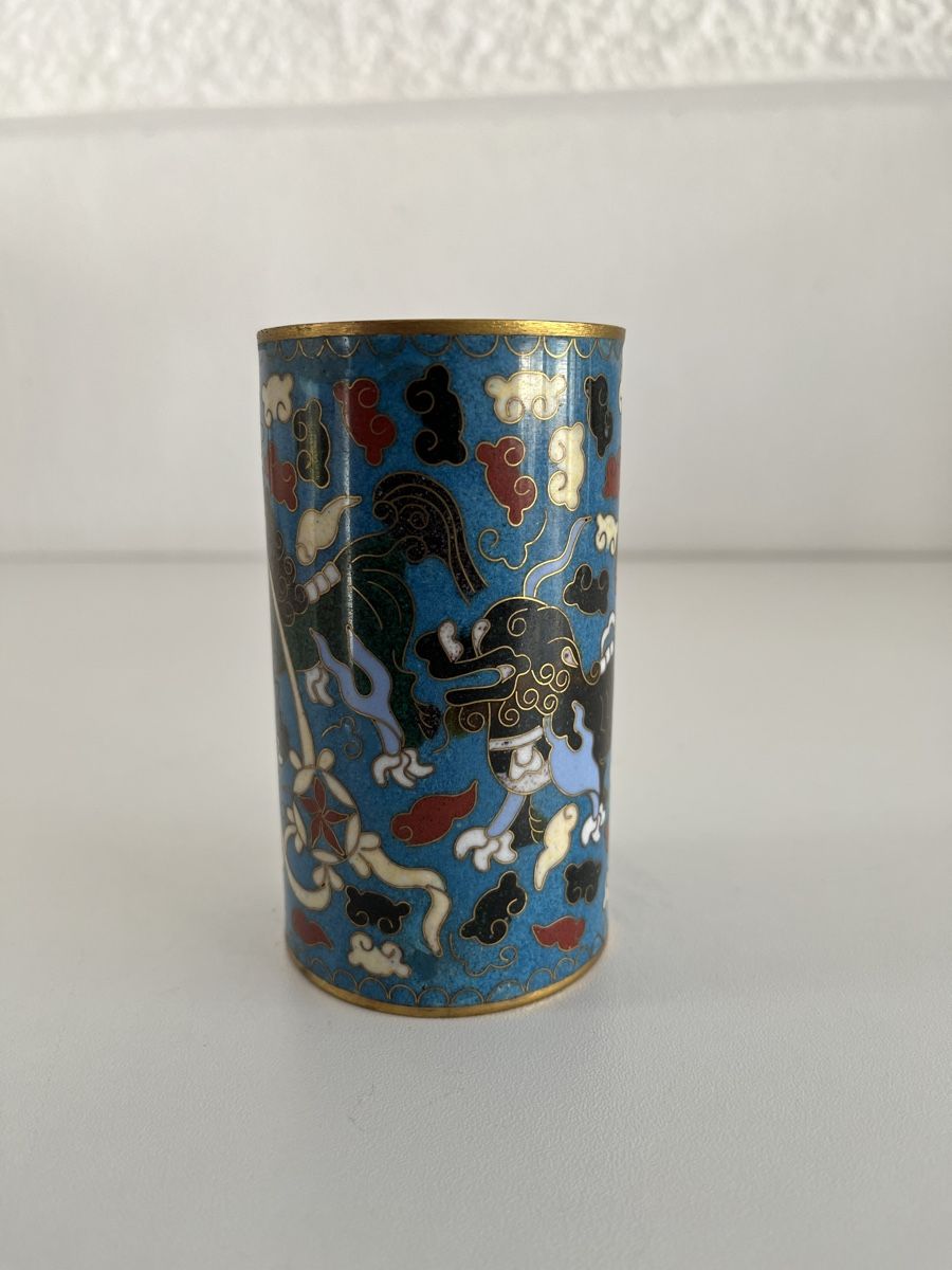 Tutte le decorazioni: alter Pinsel-Washer / Cloisonné – Usato da Wetzikon ZH venduto da seli03 2