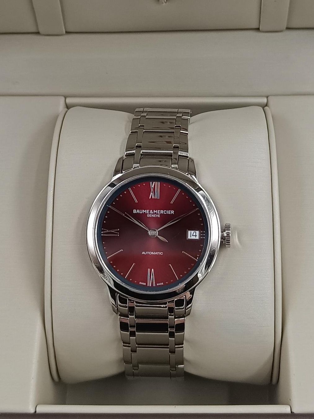 Baume & Mercier Uhren: BAUME & MERCIER " CLASSIMA", 34 MM – Neu (gemäss Beschreibung) aus Luzern von EdiGem