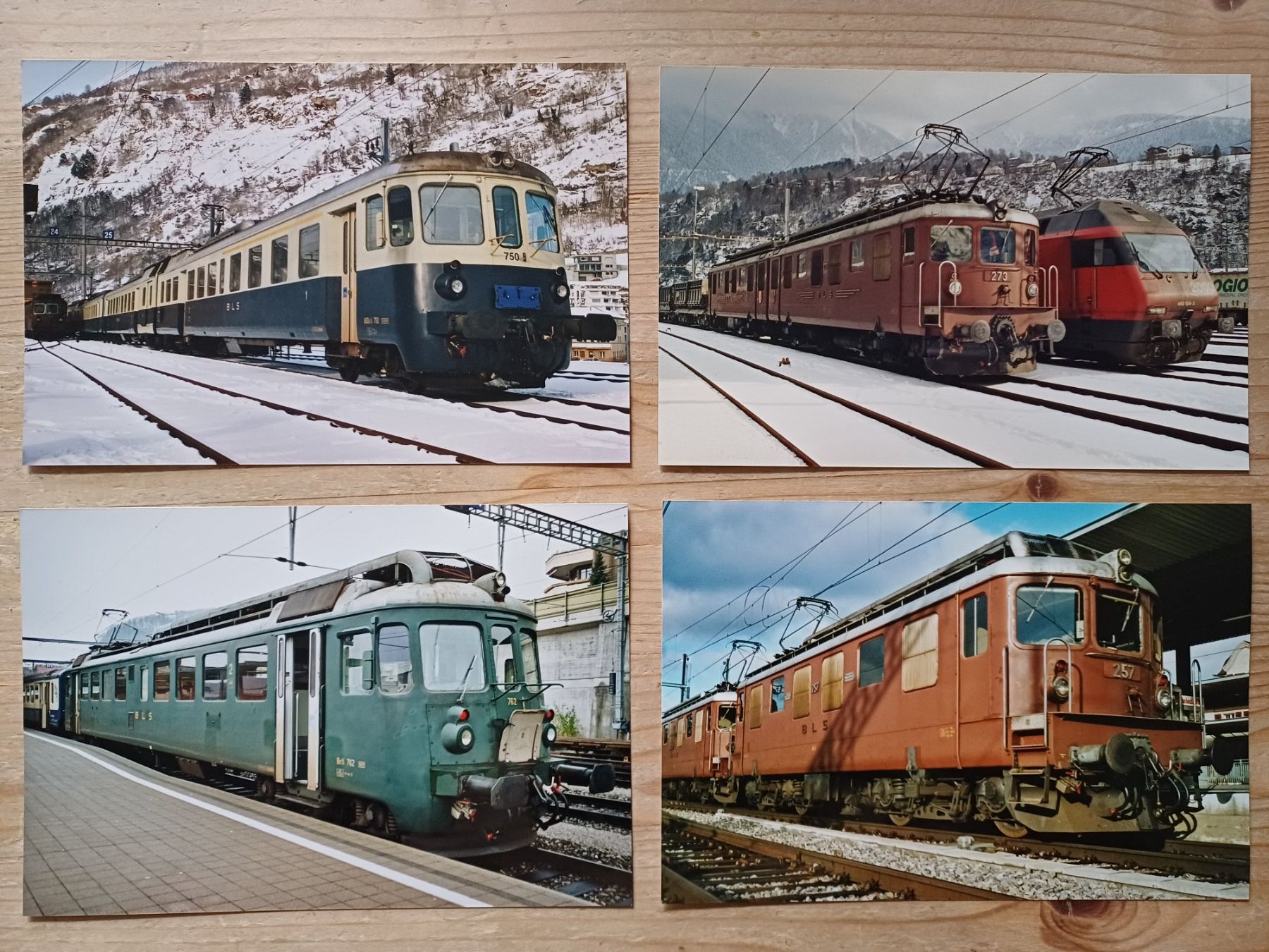Foto & Immagini: Fotos BLS Lötschbergbahn – Usato da Bever venduto da Berninascia