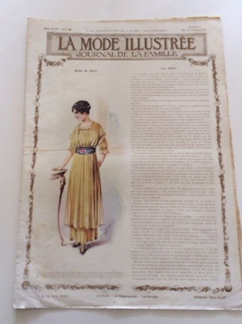 Riviste & Magazine: Journal sur la Mode 1915 – Usato da Genève venduto da edelweiss1900 1