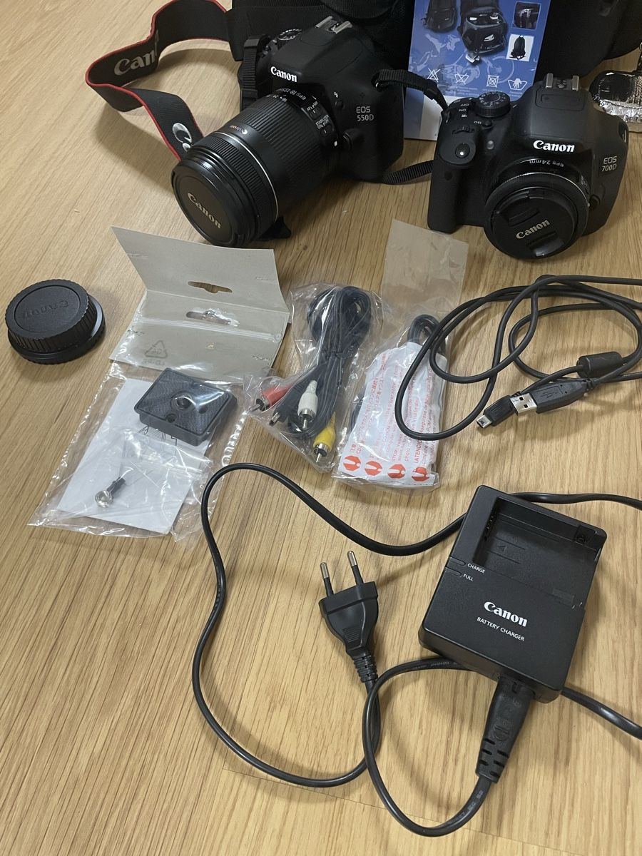 Canon Fotocamera: Canon EOS 550D & 700D Spiegelreflexkamera Set, Top! – Usato da Luzern venduto da gal_28xl 3
