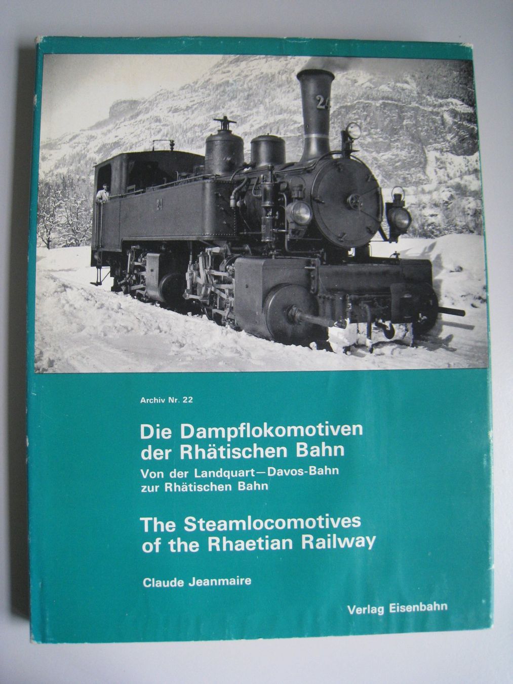 Libri: Dampfloks der Rhb, Archiv Nummer 22 – Usato da Buchs ZH venduto da swiss-train