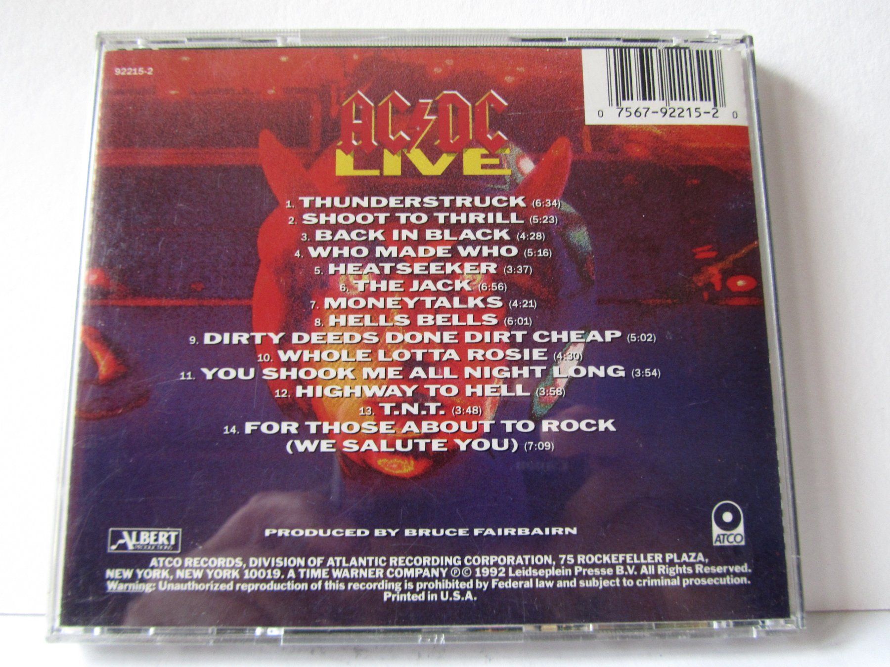 CD: AC DC Live, CD – Usato da Weiningen ZH venduto da dietsch57 1