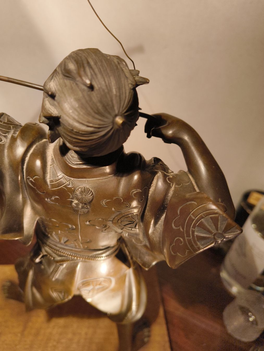 Sculture & Statue: Antiker Samurai Broze Figur Japan – Difettoso da stettlen venduto da VintageBern_ch 6