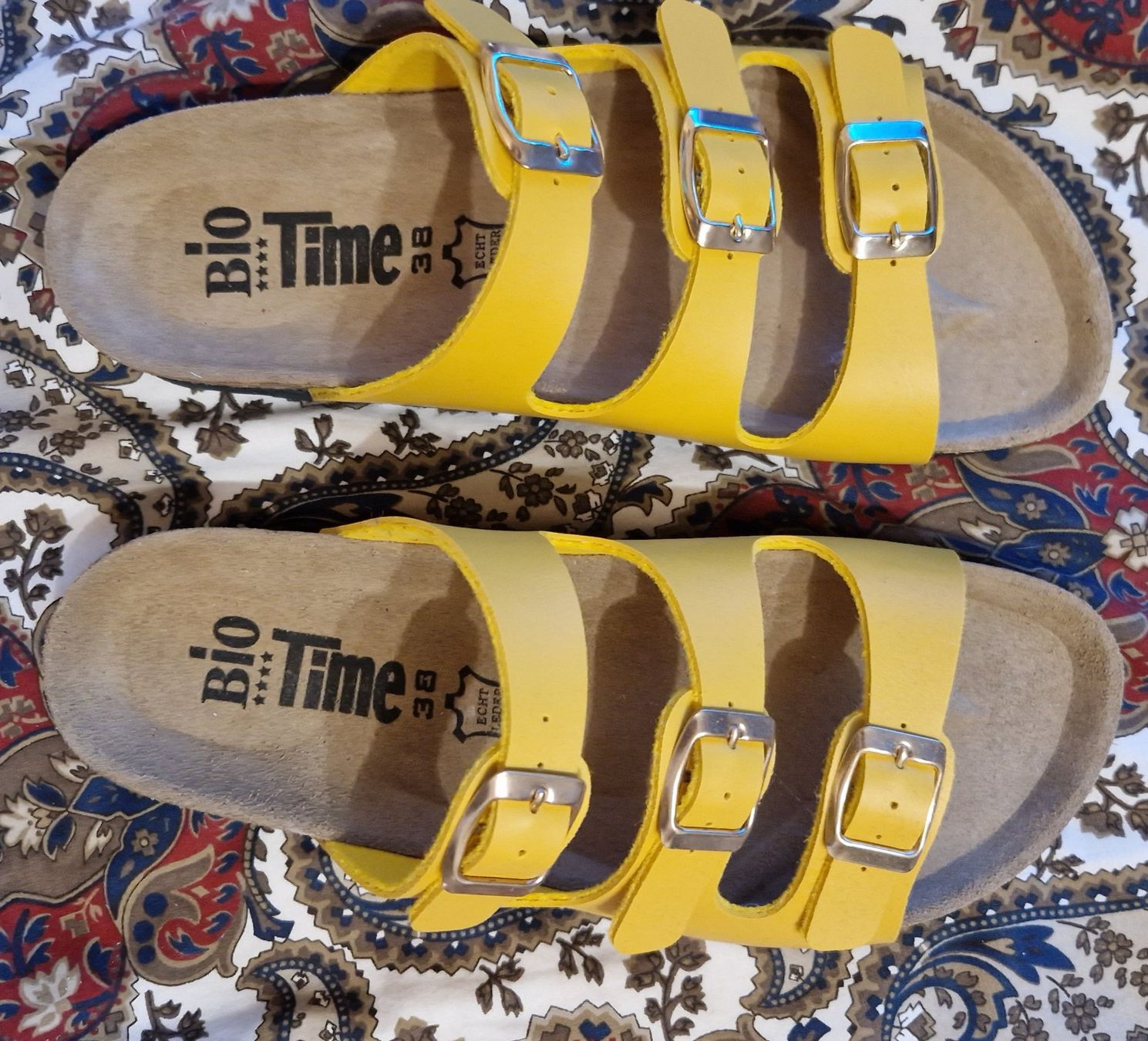 Damenschuhe: Gelbe Pantoletten – Neu (gemäss Beschreibung) aus Oberengstringen von Sheera7 4