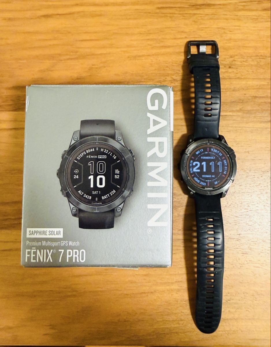 Garmin Smartwatch: Garmin Fenix 7 Pro Sapphire Solar Edition – Gebraucht aus St. Gallen von Supernova81 1