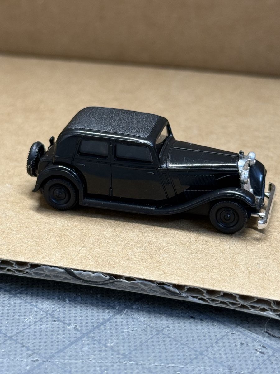 Modellini d'auto: Brekina Wanderer, Oldtimer Modellauto, schwarz – Usato da Russikon venduto da Danielr5310