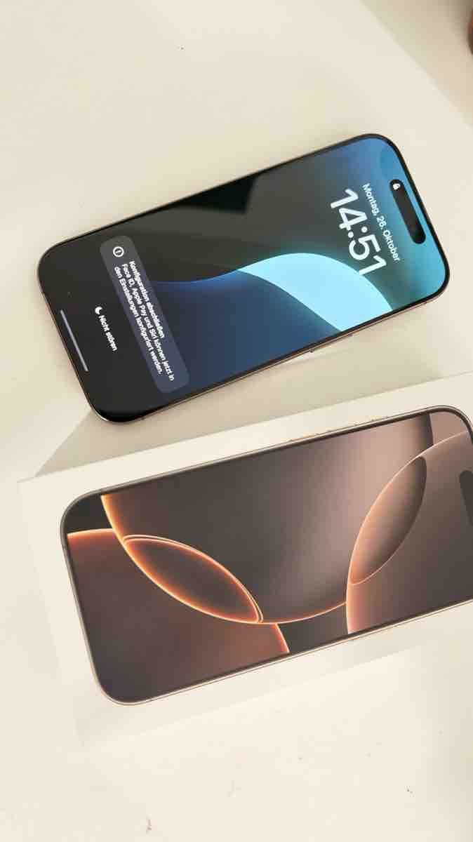 Apple Handys / Smartphones: Apple iPhone 16 Pro Desert Titanium 128GB – Gebraucht aus Wagenhausen von lut_wc8c 2