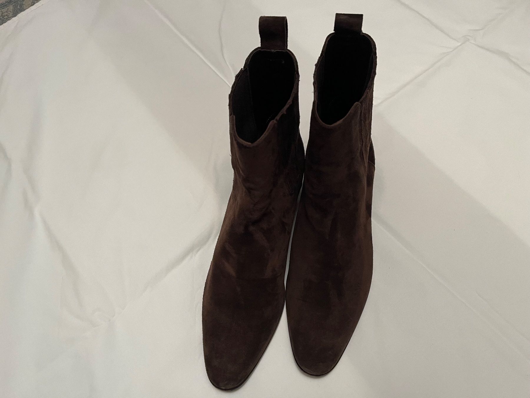 Bongénie Grieder Scarpe da donna: Wildlederboots dunkelbraun – Usato da Zürich venduto da hel_lm8b 3