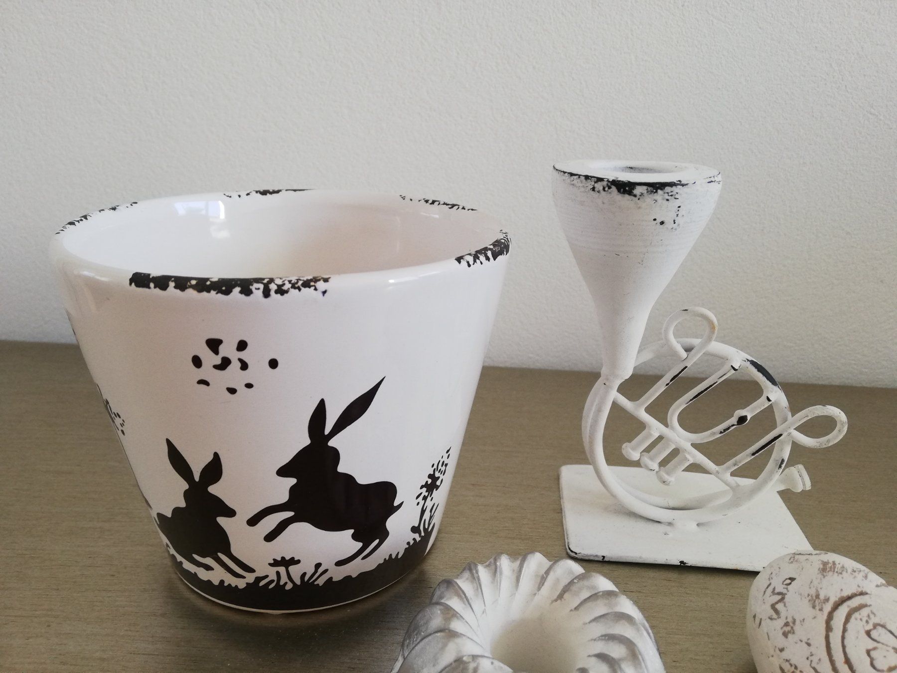 Blumentöpfe: Shabby Chic Set – Gebraucht aus Unterägeri von silvi21 2