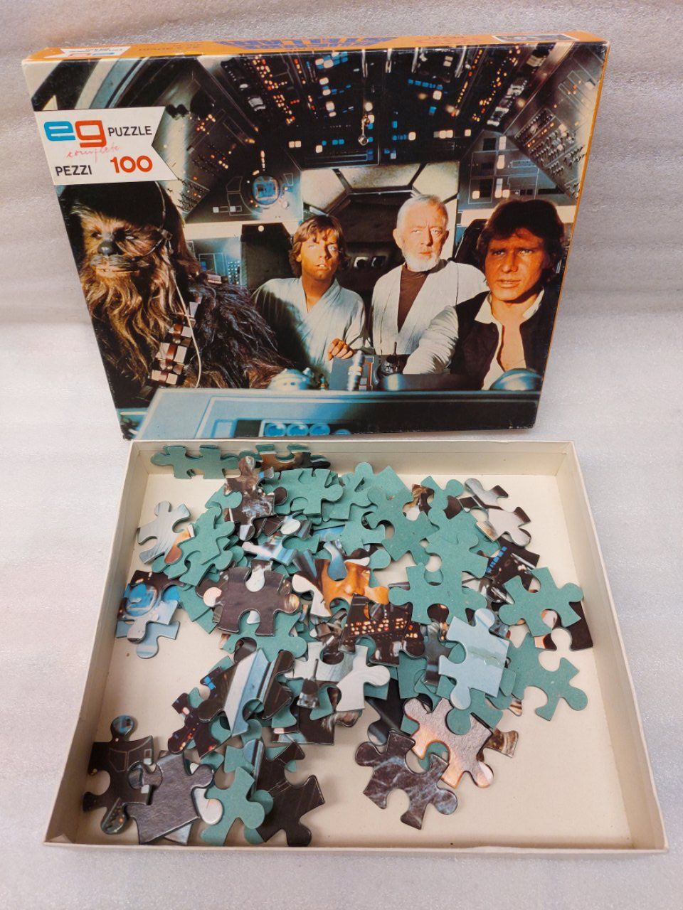 Puzzle: Star Wars Guerre Stellari - EG Puzzle - Vecchio e Rarissimo – Usato da Pambio Noranco venduto da Pol69 1