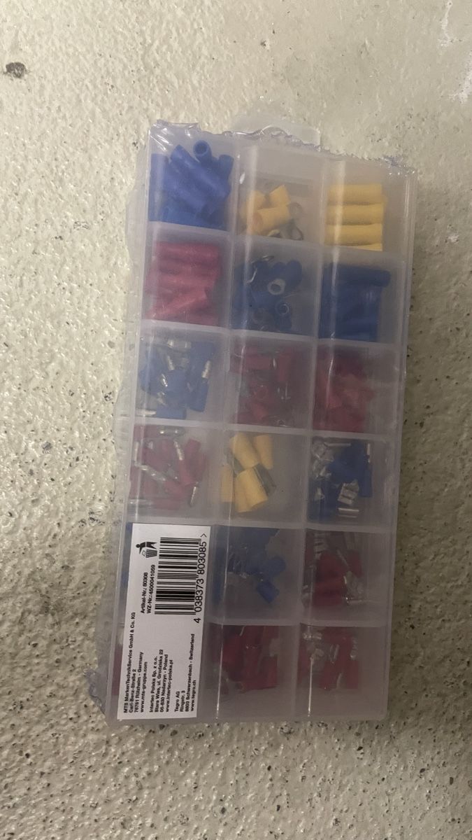 Wago Alle Werkzeuge: Crimpverbinder Quetschverbinder Set Cartrend neu – Neu und originalverpackt aus Benken SG von BI97 1