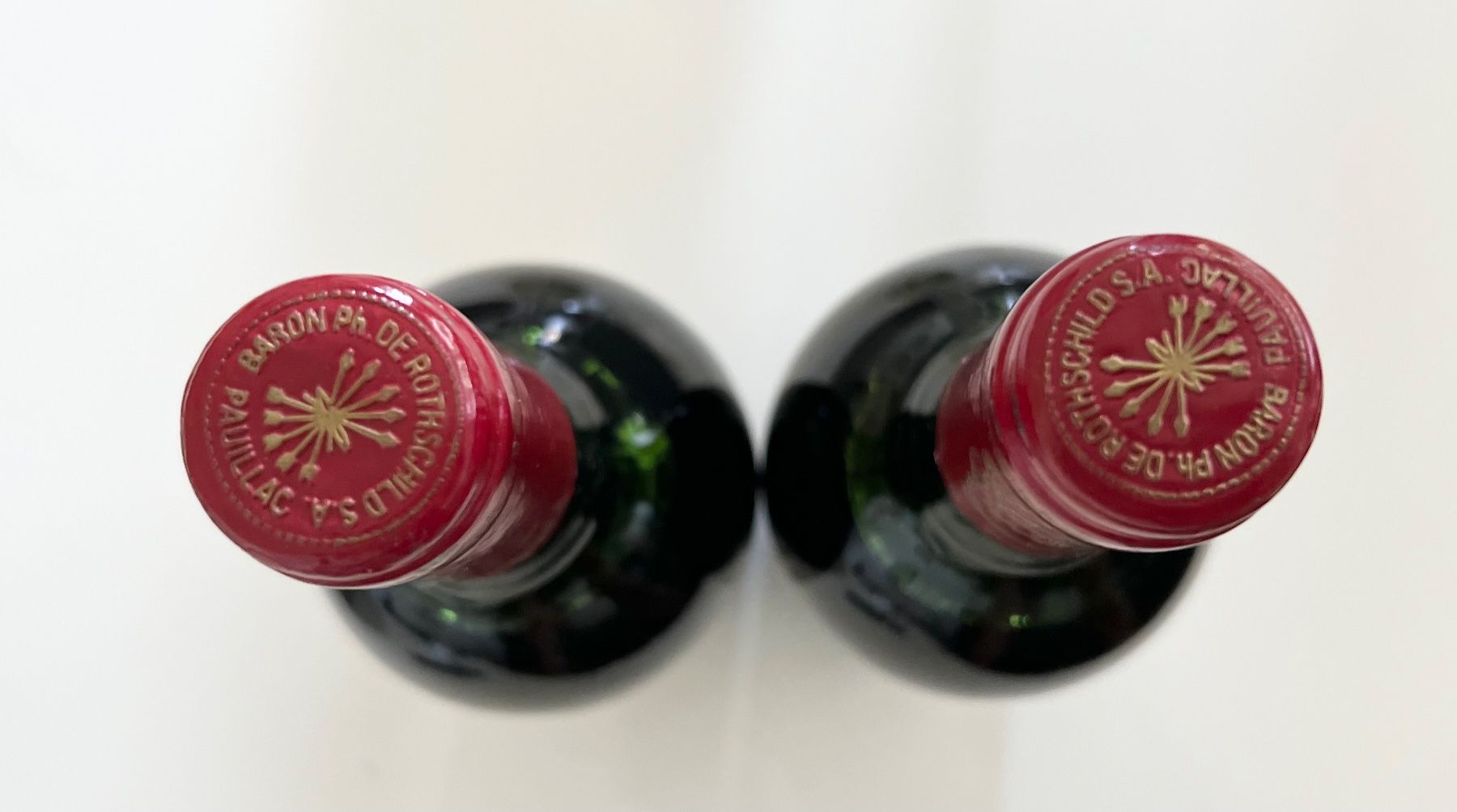 Mouton Rothschild Vino: 2 Fl. Mouton Rothschild 1973 – Nuovo e nell'imballaggio originale da Birmensdorf ZH venduto da Zielasco 1