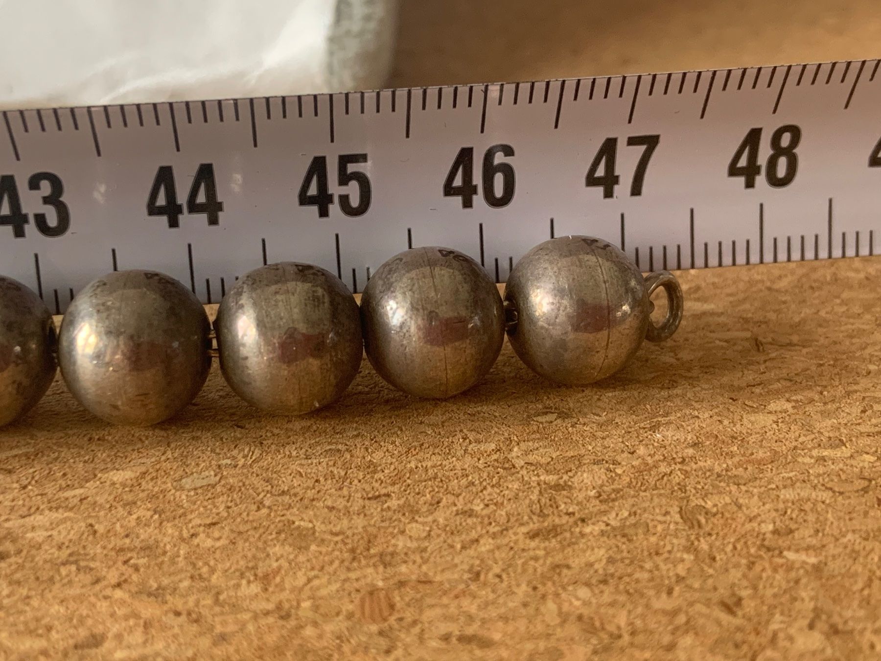 Catenine: Silberkette SILBERKUGELN (47 cm) – Usato da Dittingen venduto da Bijoubelle 5