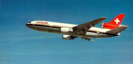 Postkarte Swissair DC 10-30 / N1002 / ✈
