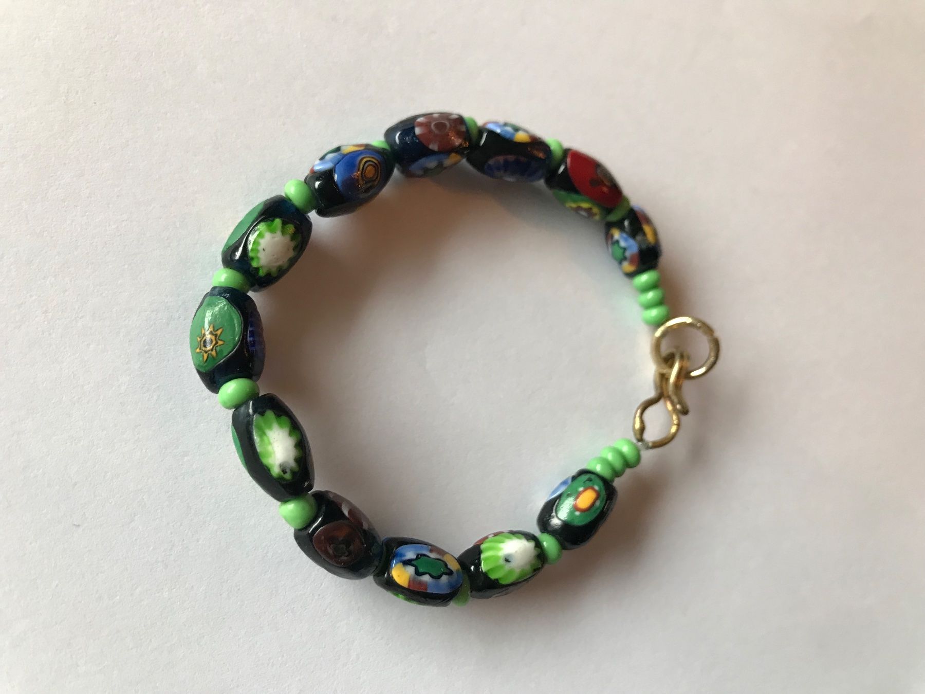 Murano Bracciali & Braccialetti: Millefiori bracelet 17 cm – Nuovo (secondo la descrizione) da Grimisuat venduto da eliseba88 7