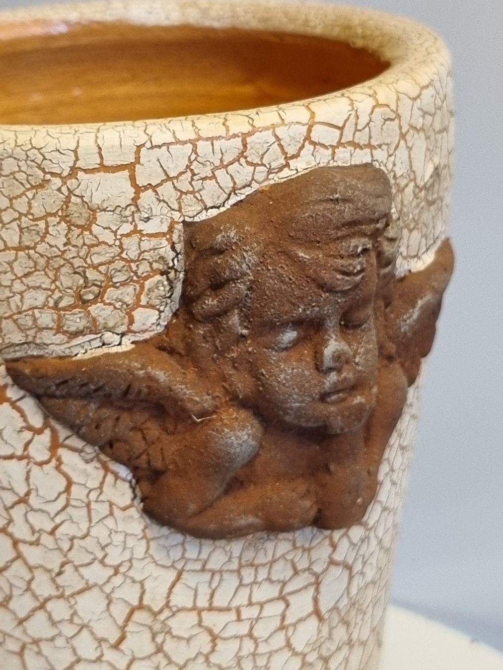 Vasi per fiori: Übertopf Engel Putto Antikstil, 17 cm – Usato da Scharnachtal venduto da devin03 7
