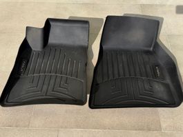Original Tesla Gummifussmatten – Schwarz
