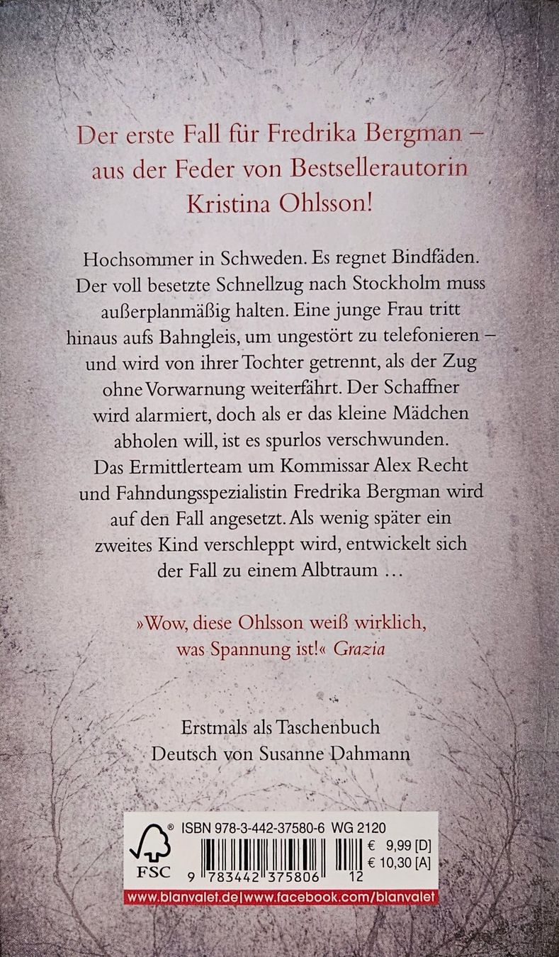 Libri: Kristina Ohlsson - Aschenputtel - Band 1 – Usato da Hinwil venduto da brucha01 1