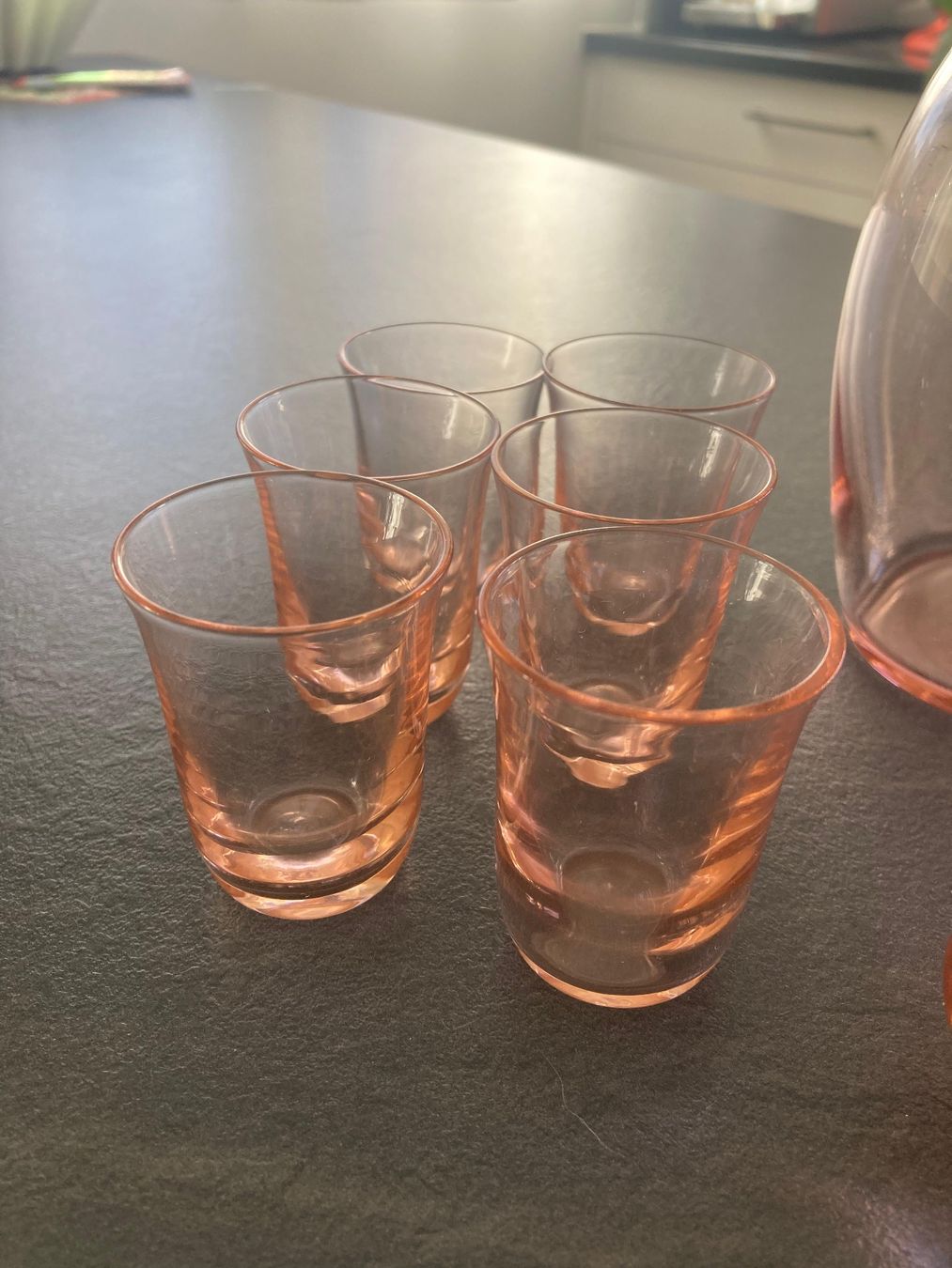 Karaffen: Likörservice aus Glas – Gebraucht aus Etoy von Baschtiii 2