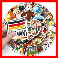 Deutschland Germany Berlin München Hamburg 50 tlg Stickerset