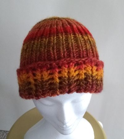 Handgestrickte Mütze _6