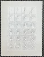 Serigrafie handsigniert Marcello Morandini 1969  (ID b4658)