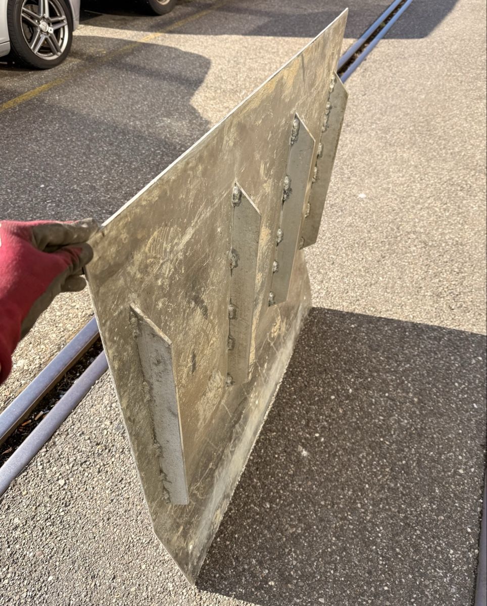 Auffahrrampen: Rampe Aluminium Riffelblech  – Gebraucht aus Liestal von Tschopp77 2