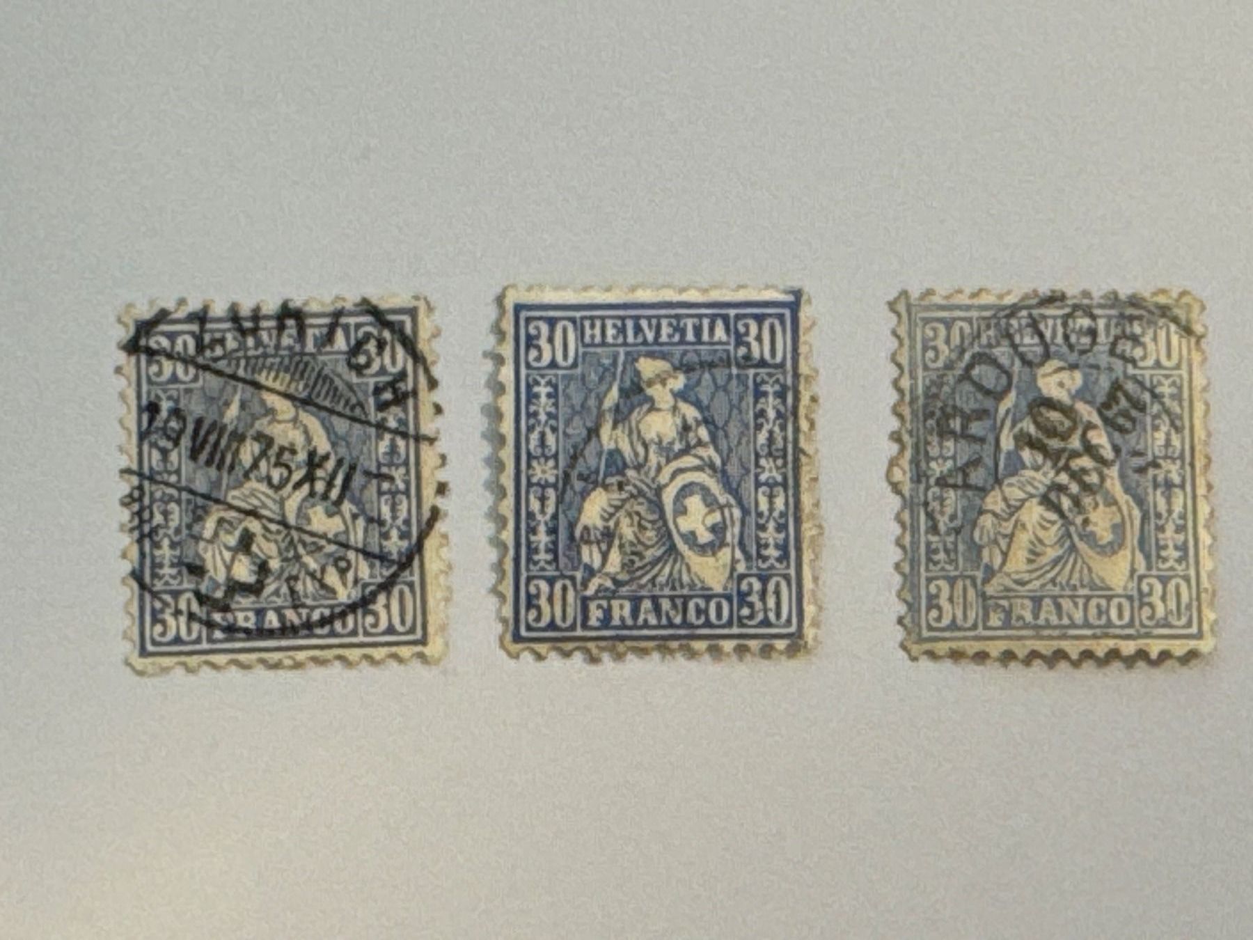 Tutti i francobolli: Sitzende Helvetia #56 gestempelt – Usato da Küssnacht am Rigi venduto da mic_xr8d
