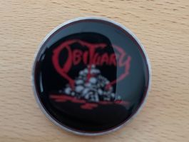 Obituary Pin Anstecker Punk Metal Rock Band