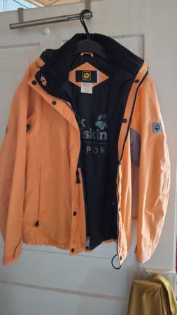 Jack Wolfskin Damen Jacke Texapore orange Grösse S M geht au