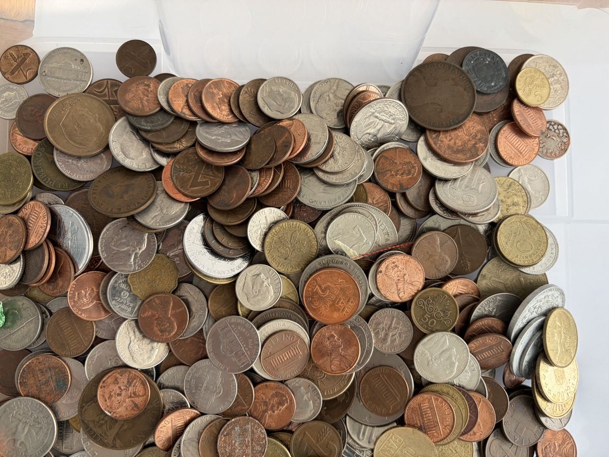 Tutti le monete: Pièces diverses de divers pays 2.5 kg – Usato da Echallens venduto da JAR69 1