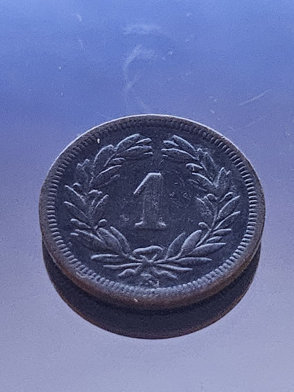 Tutti le monete: 1 Rappen 1853 – Usato da Pfäffikon ZH venduto da Melibol 1