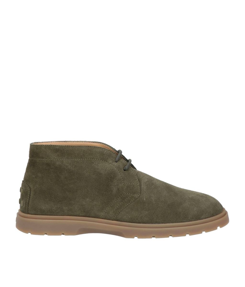 Tod'S Scarpe da uomo: Tod's Boots Leather Green NEW – Nuovo e nell'imballaggio originale da Zürich venduto da Luxury2025