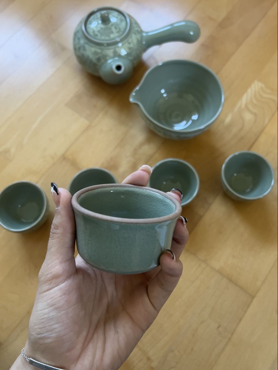 Geschirrsets: traditionelles koreanisches Teeservice Set – Neu (gemäss Beschreibung) aus Ottenbach von siiinnaa_77 5