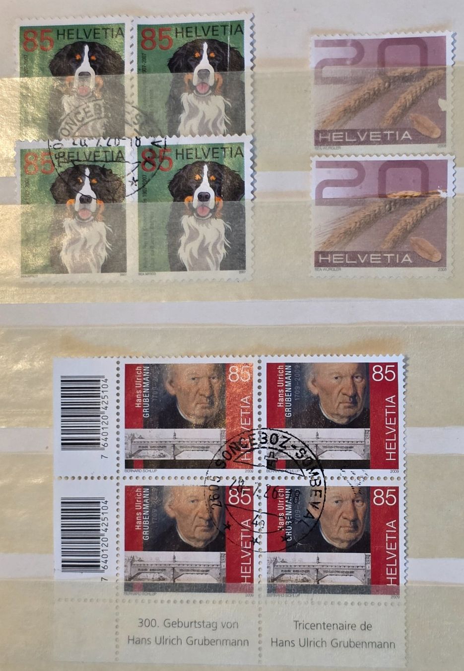 Alle Briefmarken: Kleine Lot Suisse – Gebraucht aus Rohrbach von lod_m58r