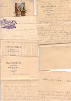 Dokumente Briefe Jean Niederer HERISAU 1895   interessant