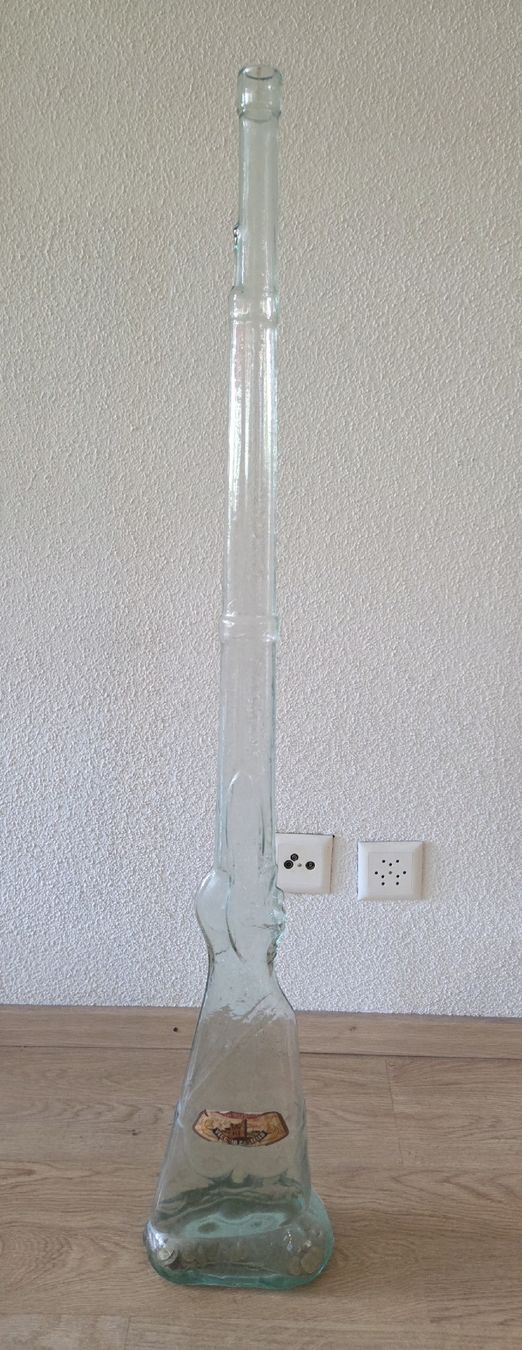 Sonstiges Geschirr & Gläser: Glasflasche Gewehrform transparent gute Grösse – Gebraucht aus Lyss von yil_f8xt 1