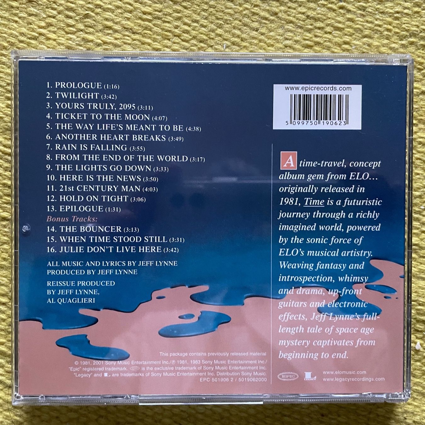 CDs: ELECTRIC LIGHT ORCHESTRA-TIME – Gebraucht aus Rorschacherberg von  1