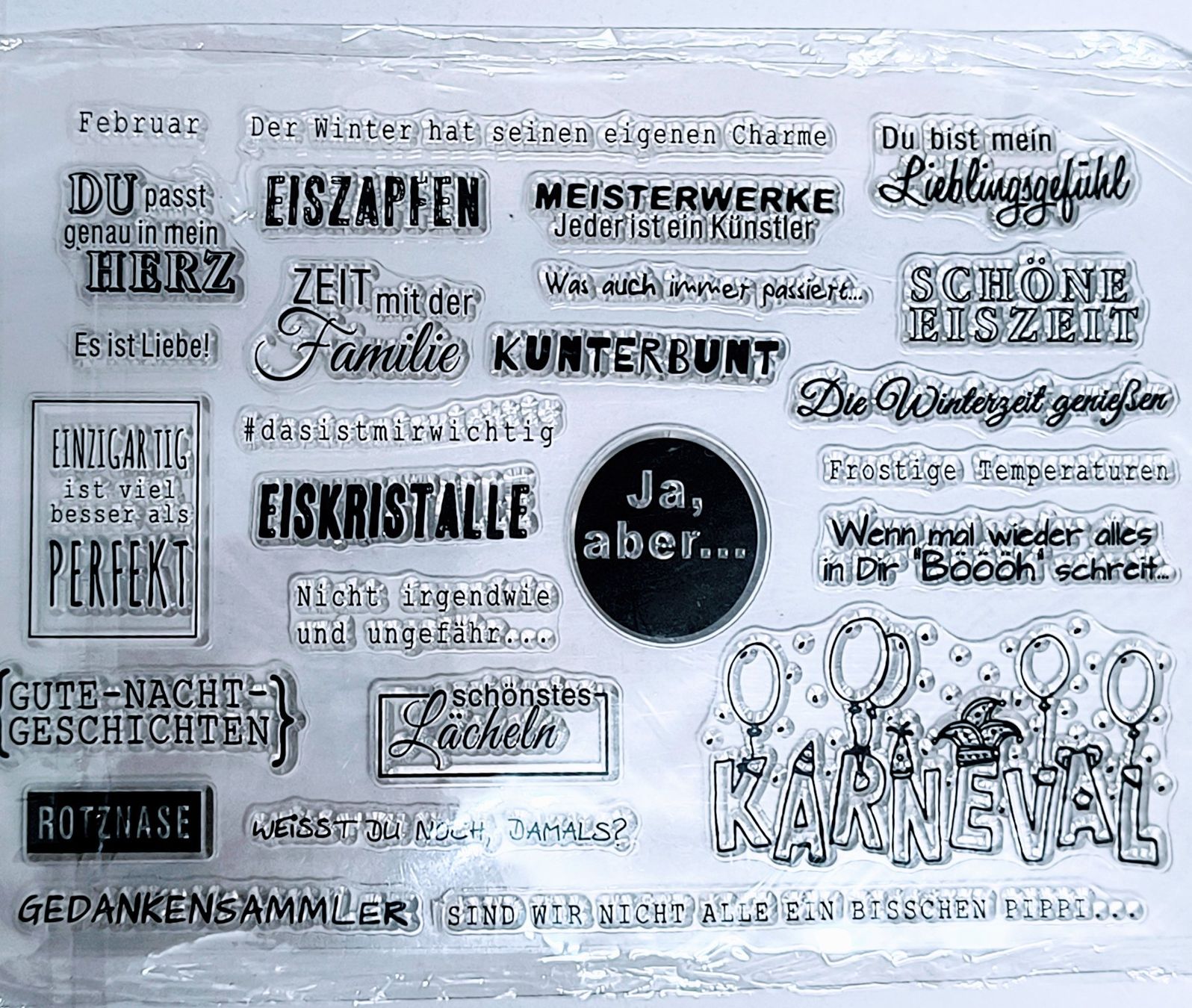 Timbri: Diverse Silikonstempel – Nuovo e nell'imballaggio originale da Würenlingen venduto da Striga 5