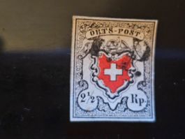 CH 1850 Orts-Post Signé N° 14I Type 22 SBK Fr. 2'100.--