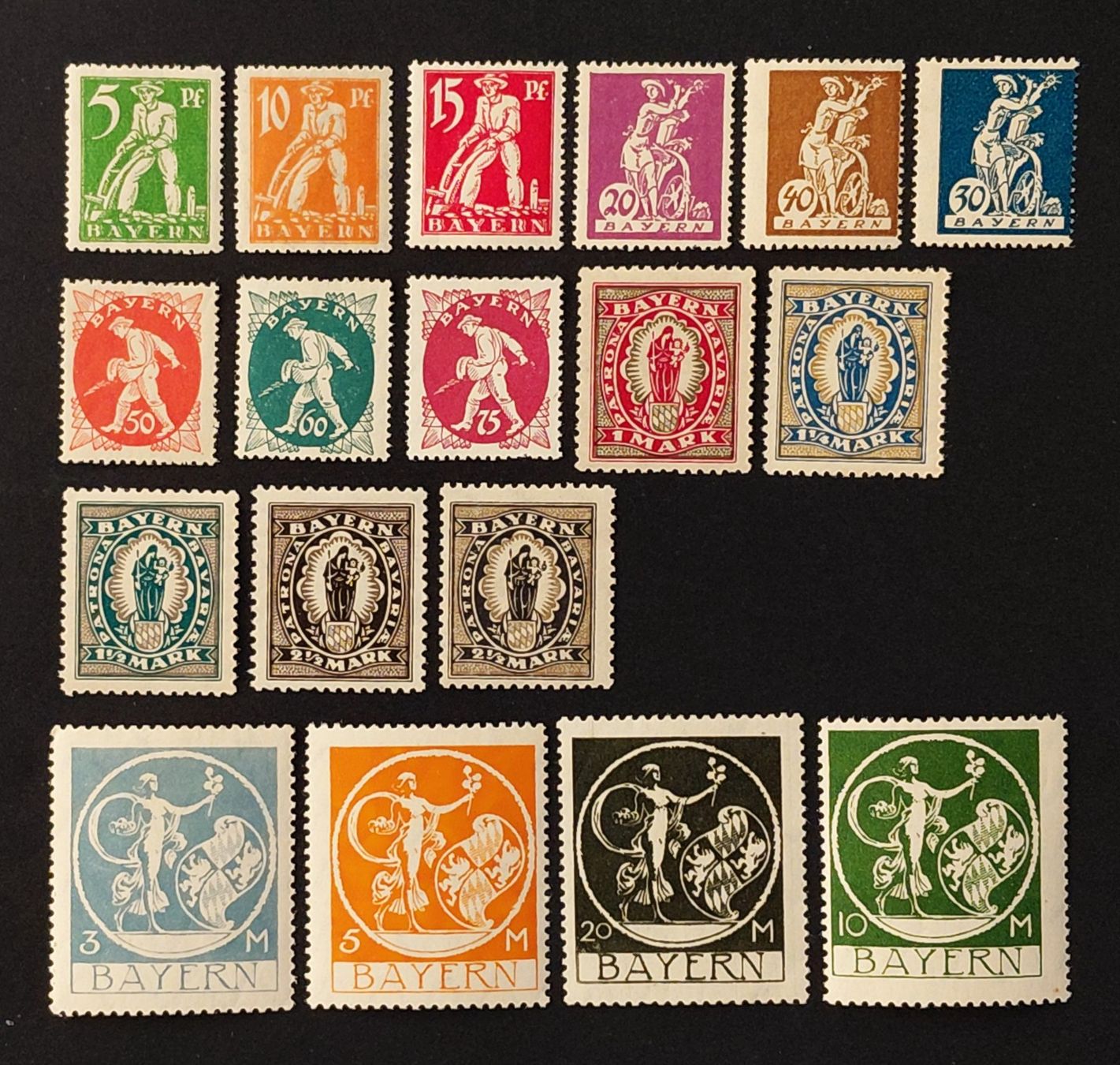 Tous les timbres: Bayern 1920** – Neuf (Voir description) à Ebikon par smartbox
