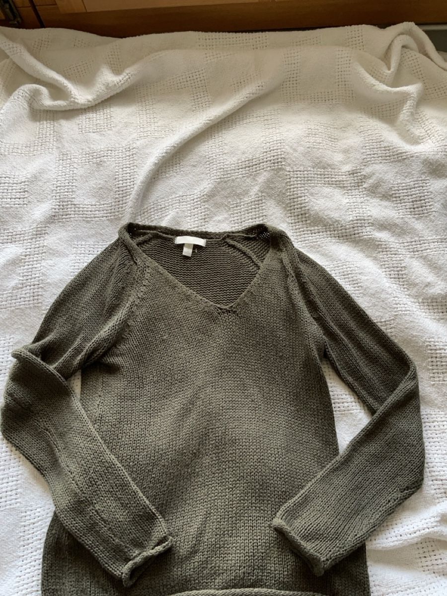 H&M Maglioni & Felpe: Grüner Knit-Pulli Grunge – Usato da Gondiswil venduto da lor_2rkz 1